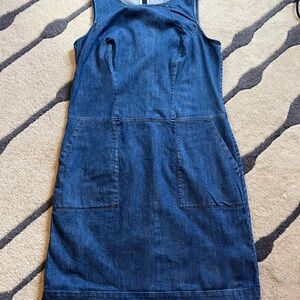 Boden Blue Midi Dress Elegant and Timeless